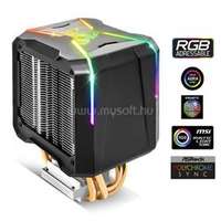 SPIRIT OF GAMER CPU Cooler - CPU AIRCOOLER PRO ARGB (27dB; 1600 RPM; 1x12cm; aluminium/réz) (SPIRIT_OF_GAMER_SOG-VR-RGB)