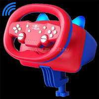 SPIRIT OF GAMER RACE WHEEL PRO AIR kormány (PC/PS3/PS4/Switch/Android kompatibilis, piros/kék) (SPIRIT_OF_GAMER_SOG-RWPARE)