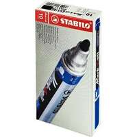 STABILO Mark-4-All 10db/csomag fekete gömb hegyű alkoholos marker (STABILO_651/46B10)