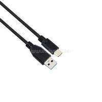 STANSSON 1m USB Type-C 3.1 Gen1 / 3.2 Gen1 - Type-C fonott kábel (CZ-256-D)