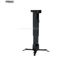 SUNNE (PRO02) Projektor mennyezeti konzol dönthető, Profil: 430-650mm, max 20kg (fekete) (PRO02)