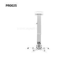 SUNNE (PRO02S) Projektor mennyezeti konzol dönthető, Profil: 430-650mm, max 20kg (ezüst) (PRO02S)