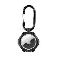 TACTICAL TACTICAL AIRTAG BEAM RUGGED 2.0 műanyag tok extra ütésálló, karabíner, FEKETE Apple AirTag (TACTICAL_57983121131)