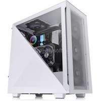 THERMALTAKE Divider 300 TG Snow fehér (táp nélküli) ablakos ATX ház (CA-1S2-00M6WN-00)