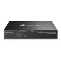 TP-LINK VIGI NVR1004H-4P Video Recorder 4 csatornás POE+ (1x Sata) (VIGI_NVR1004H-4P)