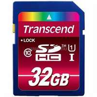 TRANSCEND SDHC CARD 32GB (CLASS 10) UHS-I (TS32GSDHC10U1)