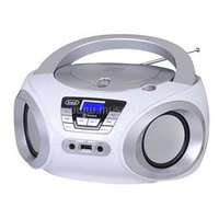 TREVI CMP 544BT hordozható Bluetooth/FM/USB/AUX/CD boombox (fehér) (CMP_544BT)