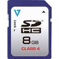 V7 SD CARD 8GB SDHC CL4 RETAIL (VASDH8GCL4R-2E)