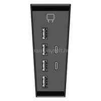 VENOM PS5 Kiegészítő 6 portos USB HUB Fekete, VS5006 (VS5006)