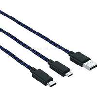 VENOM VS5002 Dual Play & Charge 3 m USB Type-C töltőkábel (VS5002)