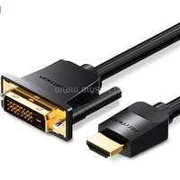 VENTION HDMI -> DVI 1,5m kábel (fekete) (ABFBG)