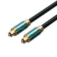 VENTION Toslink optikai audio,réz, szövet 1,5m kábel (zöld) (BKBGG)