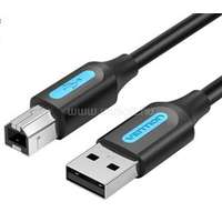 VENTION USB-A 2.0/M -> USB-B/M PVC nyomtatókábel 3m (fekete) (COQBI)