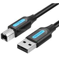 VENTION USB-A 2.0/M -> USB-B/M PVC nyomtatókábel 5m (fekete) (COQBJ)