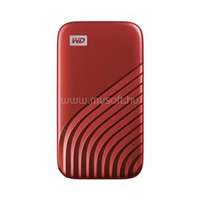 WESTERN DIGITAL SSD 2TB USB 3.2 Gen 1 MYPASSPORT (piros) (WDBAGF0020BRD-WESN)