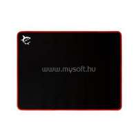 WHITE SHARK RED KNIGHT fekete-piros gamer egérpad (400x300x3 mm) (GMP-2102)