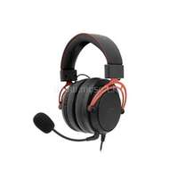 WHITE SHARK GORILLA-B/R, GH-2341-B/R 3.5 Jack gamer headset (fekete/piros) (WS_GH-2341B/R)