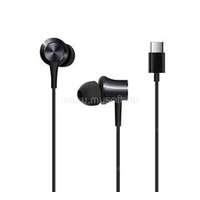 XIAOMI PISTON Type-C vezetékes mikrofonos fülhallgató (fekete) (HSEJ04WM)