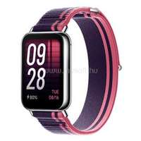 XIAOMI Smart Band 8 Pro Braided Quick Release aktivitásmérő műanyag szíj (Rose purple) (BHR8001GL)