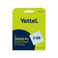 YETTEL Feltöltőkártya Expressz 3 GB mobilnet extra (YETTEL_1122284)