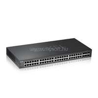 ZYXEL GS2220-50-EU0101F Switch 44x1000Mbps + 4xGigabit kombó SFP + 2xGigabit SFP, Menedzselhető Rackes (GS2220-50-EU0101F)