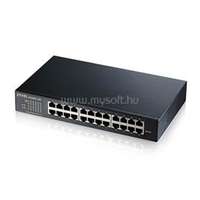 ZYXEL GS1900-24Ev3 24port GbE LAN smart menedzselhető switch (GS1900-24E-EU0103F)