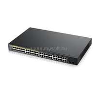 ZYXEL GS1900-48HPv2 48port GbE LAN PoE (170W) smart menedzselhető switch (GS1900-48HPV2-EU0101F)