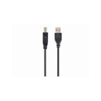 Gembird Gembird CCP-USB2-AMBM-1M USB 2.0 A-plug B-plug 1m cable Black