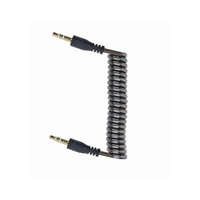 Gembird Gembird CCA-405-6 3.5mm stereo spiral audio cable 1,8m Black