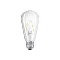 Ledvance Osram Star átlátszó üveg búra/2,5W/250lm/2700K/E27 LED Edison körte izzó