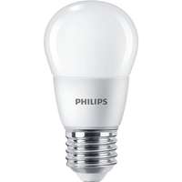Philips LED izzó, E27, kis gömb, P48, 7W, 806lm, 6500K, PHILIPS "CorePro"