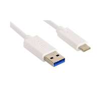 Sandberg Sandberg Kábel - USB-C to USB3.0 (1m; fehér; USB-C 3.1 bemenet; USB3.0 (apa) kimenet)