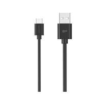 Silicon power Silicon Power Kábel - USB to Micro-B (Fekete, 1m, QC 3.0/QC 2.0, 480MB/s)