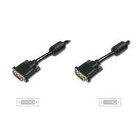 Assmann Assmann DVI connection cable DVI(24+1) M/M DVI-D Dual Link 3m Black