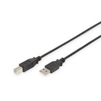 Assmann Assmann USB2.0 connection cable type A - B M/M 3m Black