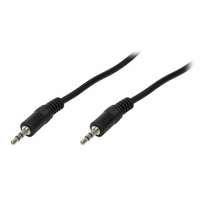 Logilink Logilink CA1051 Audio 3.5mm 3-Pin/M to 3.5mm 3-Pin/M cable 3m Black