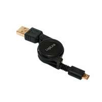 Logilink Logilink USB A Male to microUSB B Male cable with Gold Shell & Contacts