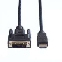 Noname Noname Jelkábel DVI-D (Single Link) - HDMI 3m Black