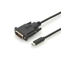 Assmann Assmann USB Type-C adapter cable, Type-C to DVI