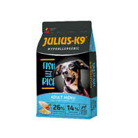  Julius K-9 Adult Hypoallergenic hal,rizs Ételallergiás felnőtt kutyák részére 3kg