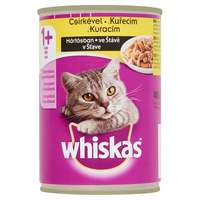 Whiskas konzerv 400g csirkés