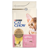  CAT CHOW Kitten Csirkében gazdag száraz macskaeledel 15kg