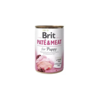 Brit paté & meat junior csirke és pulyka ízesítésű konzerv 400g