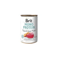  Brit Mono Protein Tonhal és édesburgonya ízesítésű konzerv 400g