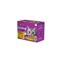 Whiskas szárnyas válogatás aszpikban 12x85g