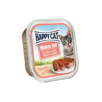  Happy Cat Minkas Duo Szárnyas és lazac ízesítéssel 100g