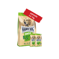  Happy Dog natur-croq Bárány-rizs 15kg + 2x1kg