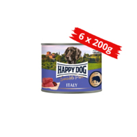 Happy Dog Italy bivaly konzerv 6 x 200g