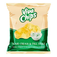 Viva Viva Chips tejfölös-kapros - 50 g
