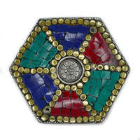 Hexagonális Tányér Tibeti Füstölőállvány